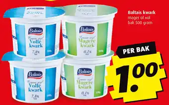 Boni Baltais kwark aanbieding