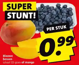 Boni Blauwe bessen of mango aanbieding
