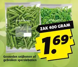 Boni Gesneden snijbonen of gebroken sperziebonen aanbieding