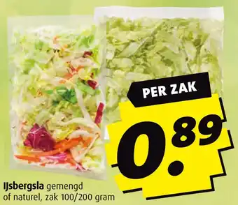 Boni IJsbergsla aanbieding