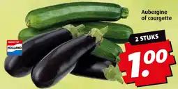 Boni Aubergine of courgette aanbieding