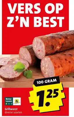 Boni Grillworst aanbieding