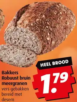 Boni Bakkers Robuust bruin meergranen aanbieding
