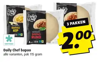 Boni Daily Chef bapao aanbieding