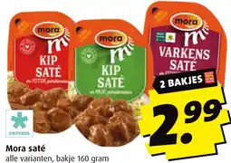 Boni Mora saté aanbieding