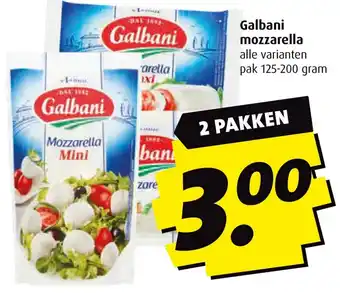 Boni Galbani mozzarella aanbieding