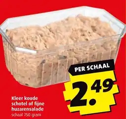 Boni Kleer koude schotel of fijne huzarensalade aanbieding