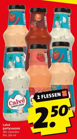 Boni Calvé partysauzen aanbieding
