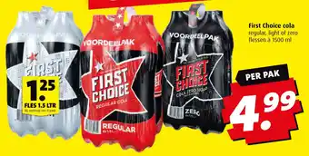 Boni First Choice cola aanbieding