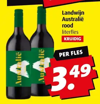 Boni Landwijn Australië rood aanbieding