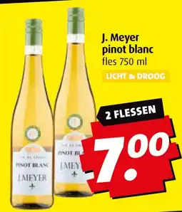 Boni J. Meyer pinot blanc aanbieding