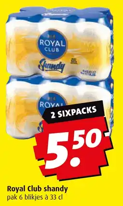 Boni Royal Club shandy aanbieding