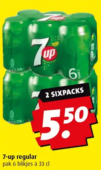 Boni 7 up regular aanbieding