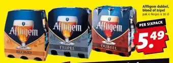 Boni Affligem dubbel, blond of tripel aanbieding