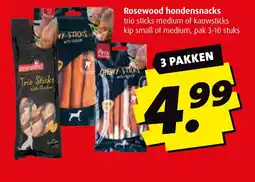 Boni Rosewood hondensnacks aanbieding