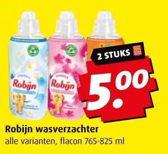 Boni Robijn wasverzachter aanbieding