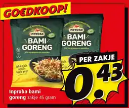 Boni Inproba bami goreng aanbieding