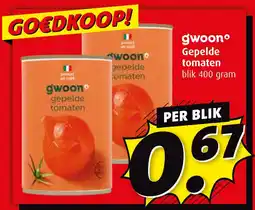 Boni Gepelde tomaten aanbieding