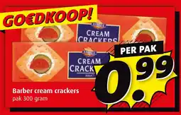 Boni Barber cream crackers aanbieding
