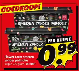 Boni Flower Farm smeren zonder palmolie aanbieding