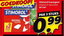 Boni Stimorol kauwgom aanbieding