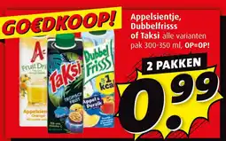 Boni Appelsientje, Dubbelfrisss of Taksi aanbieding