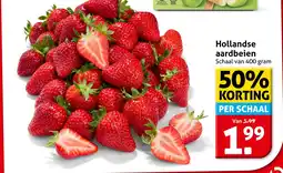 Hoogvliet Hollandse aardbeien aanbieding