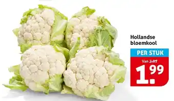 Hoogvliet Hollandse bloemkool aanbieding