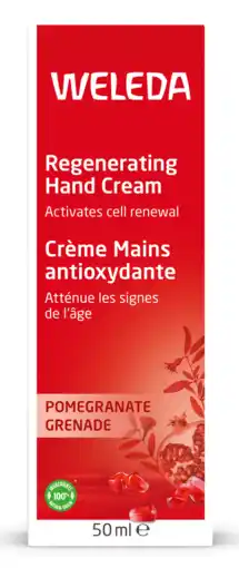 De Online Drogist Weleda Regenerating Hand Cream Granaatappel 50ML aanbieding
