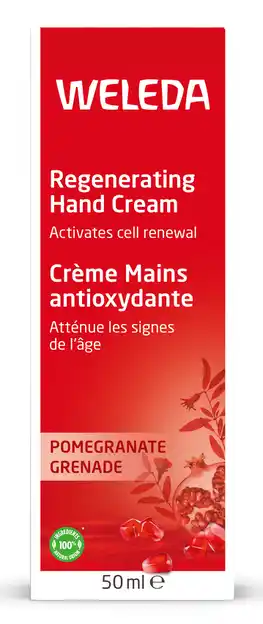 De Online Drogist Weleda Regenerating Hand Cream Granaatappel 50ML aanbieding