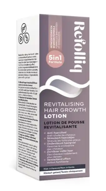 De Online Drogist Refolliq Revitalising Hair Growth Lotion 80ML aanbieding