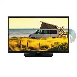 Bol.com Lenco DVL-2483BK - 24 Smart TV met ingebouwde DVD speler en 12V Auto Adapter - Zwart aanbieding