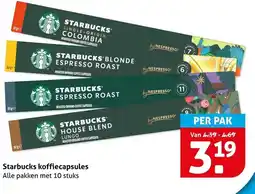 Hoogvliet Starbucks koffiecapsules aanbieding