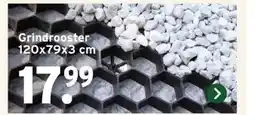 GAMMA Grindrooster 120x79x3 cm aanbieding
