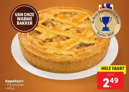 Lidl Appeltaart • 6-8 personen • 600 g aanbieding