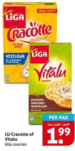 Hoogvliet LU Cracotte of Vitalu aanbieding