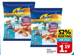 Hoogvliet Aviko wavy blends aanbieding