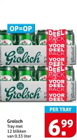 Hoogvliet Grolsch aanbieding