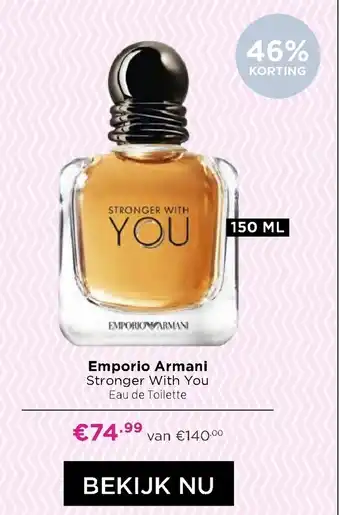 ICI Paris XL Emporlo Armani Stronger With You 150 ml aanbieding