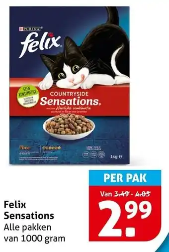 Hoogvliet Felix Sensations aanbieding