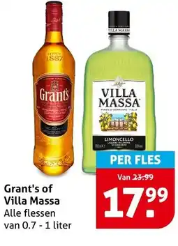 Hoogvliet Grant's of Villa Massa aanbieding