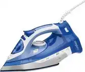 Bol.com Clatronic DB 3706 - Stoomstrijkijzer - Wit Blauw 2400 W aanbieding