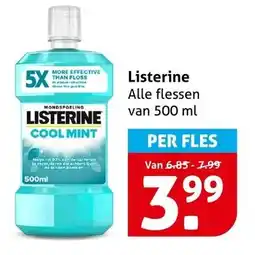 Hoogvliet Listerine aanbieding