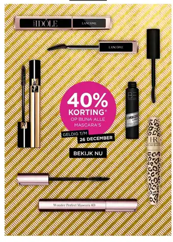 ICI Paris XL Op Bijna Alle Mascara's aanbieding