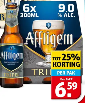 Hoogvliet Affligem tripel aanbieding