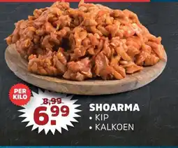 Sahan Supermarkten Shoarma aanbieding