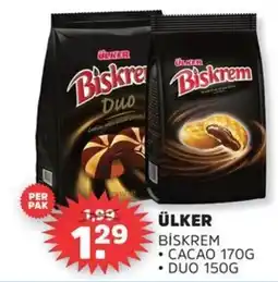 Sahan Supermarkten Ülker bi̇skrem aanbieding