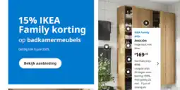 IKEA 15% Ikea family korting aanbieding