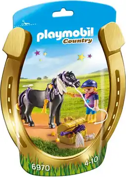 Bol.com PLAYMOBIL Country Pony om te versieren Ster - 6970 aanbieding
