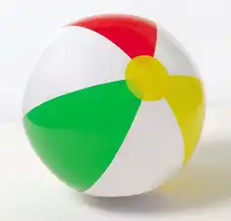 Bol.com Padisport - Opblaasbare Bal - Strandbal - Intex - Glossy Panel Ball - Opblaasbare Strandbal aanbieding